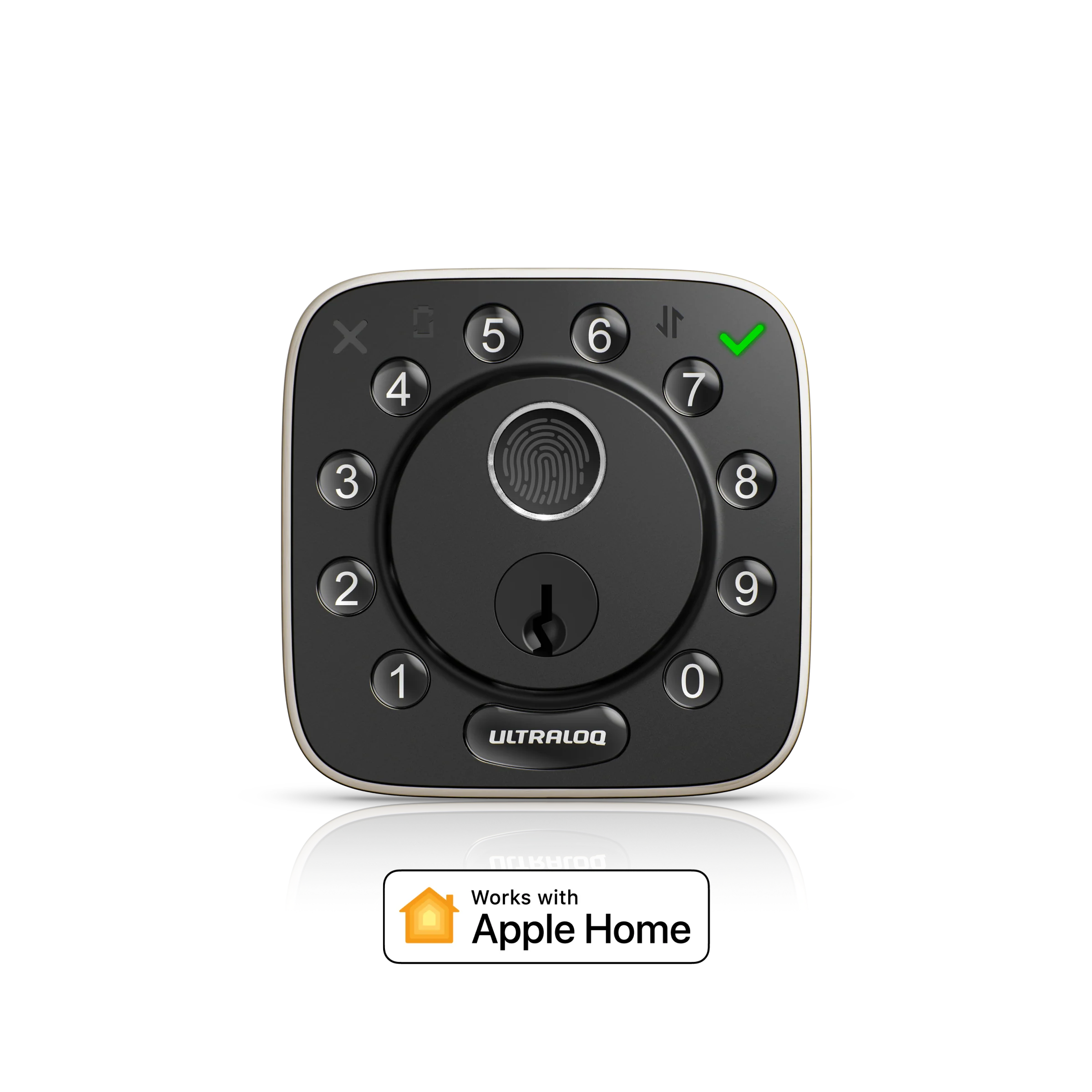 ULTRALOQ (U-tec) ULTRALOQ Bolt Fingerprint cerradura Wi-Fi con huella (Apple Home + Wi-Fi)