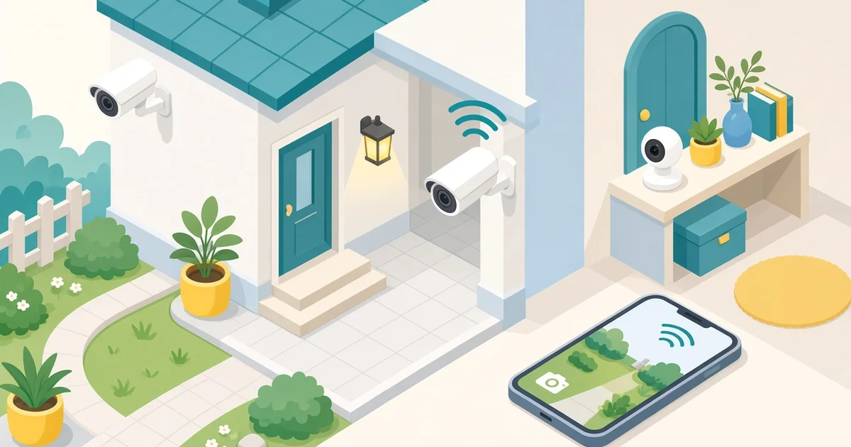 Cámaras de seguridad Wi-Fi compatibles con Alexa y Google Home