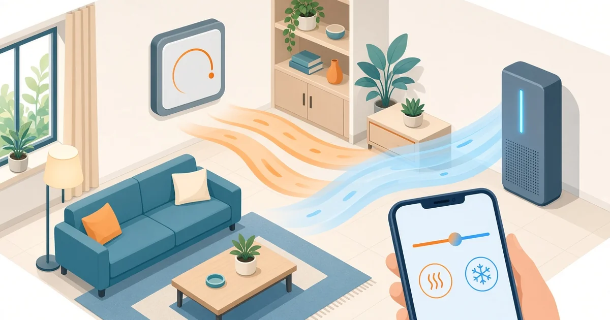 Termostatos inteligentes compatibles con Alexa y Google Home